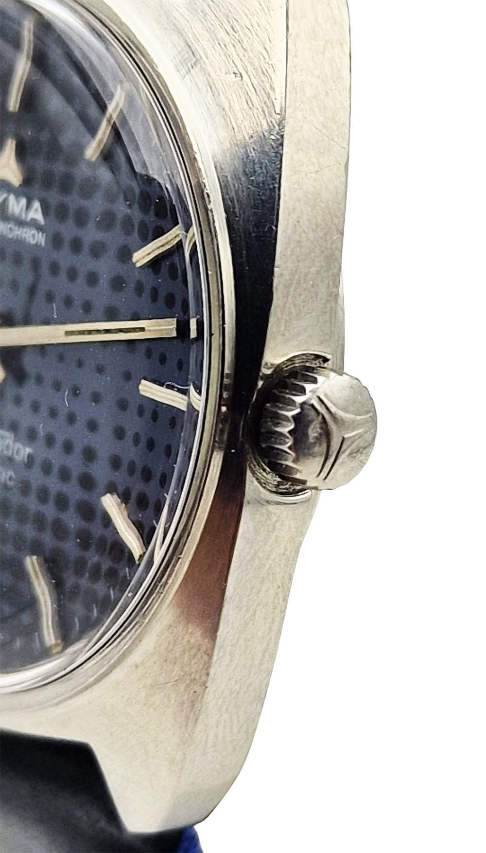 Używany zegarek Cyma Synchron Automatic lata 70. - Piękny, 100% oryginał