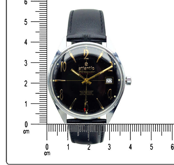Unikatowy Atlantic Worldmaster 17 Jewels lata 70. - 100 % Originalny Perfekcyjny stan!