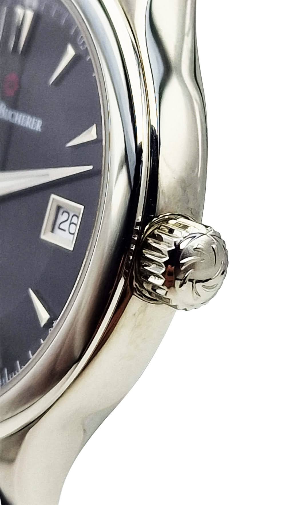 Carl F.Bucherer Manero AutoDate - Fabryczny Komplet, Ideał!