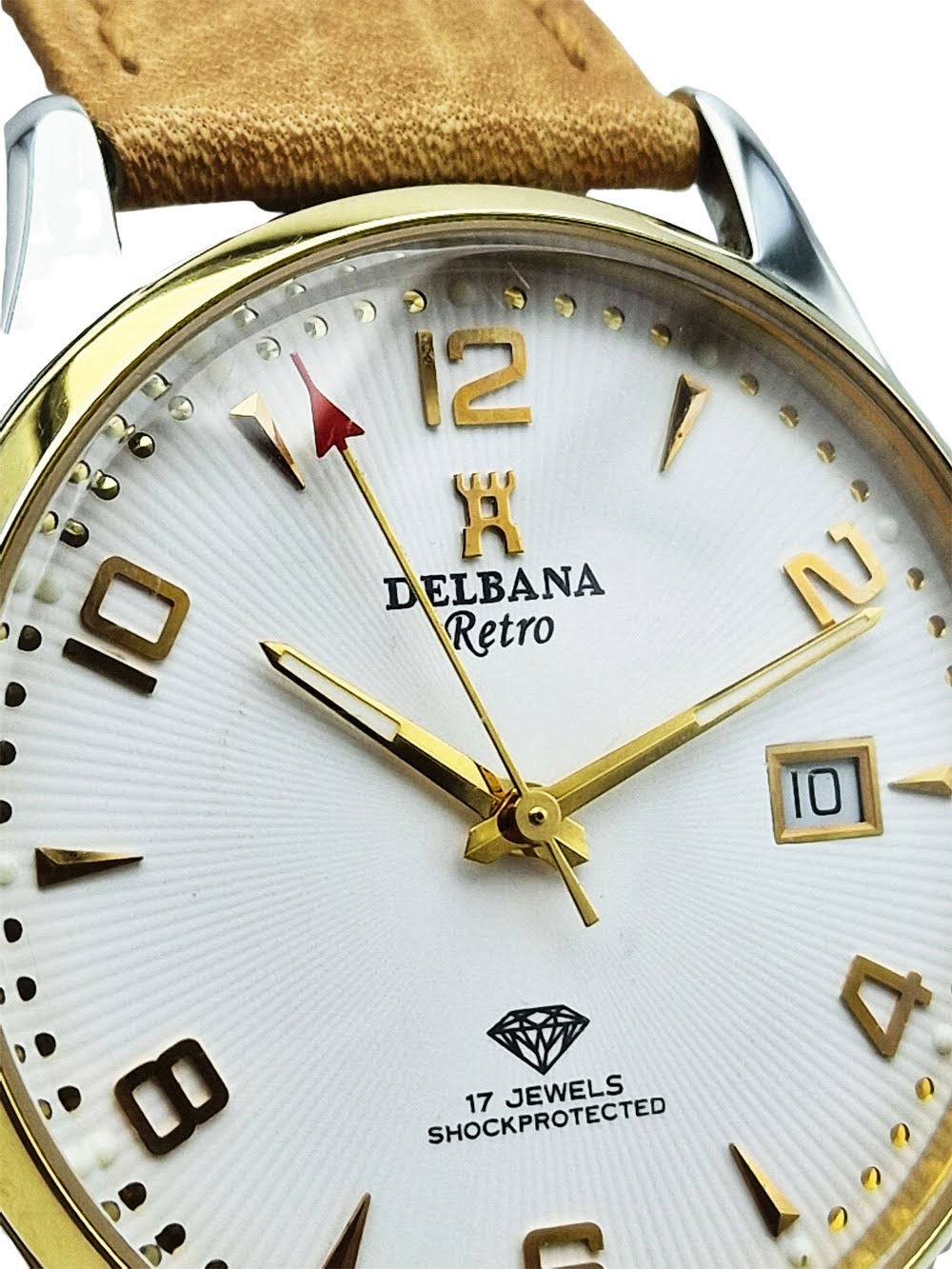 Piękna Delbana 17 Jewels - 100% Oryginał