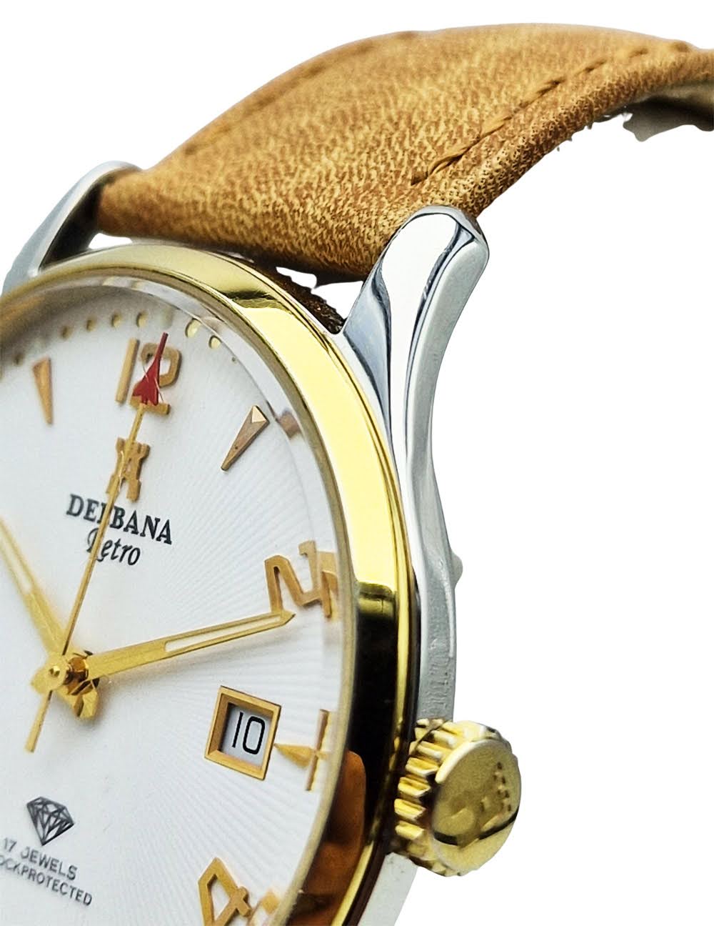 Piękna Delbana 17 Jewels - 100% Oryginał