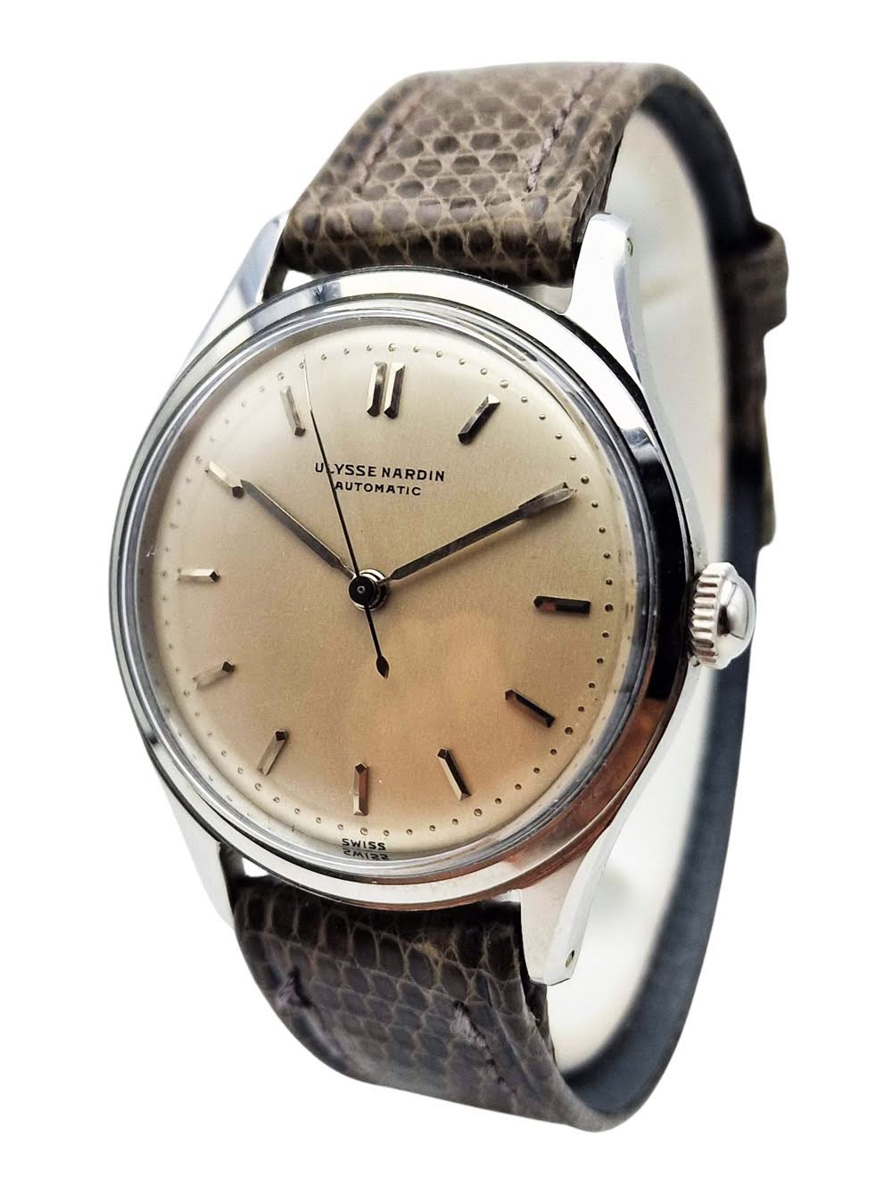 Ulysse Nardin Automatic lata 60. - Stan Salonowy - Unikat!
