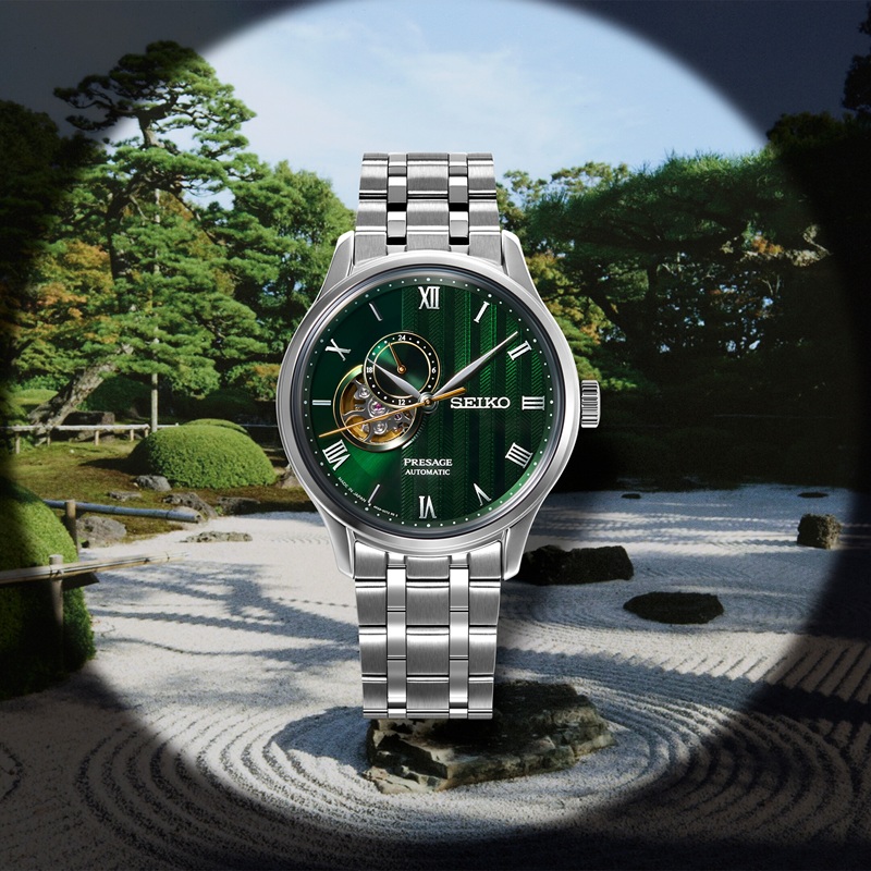 Zegarek Seiko Presage Japanese Garden Automatic Open Heart SSA463J1 (id: 15067)