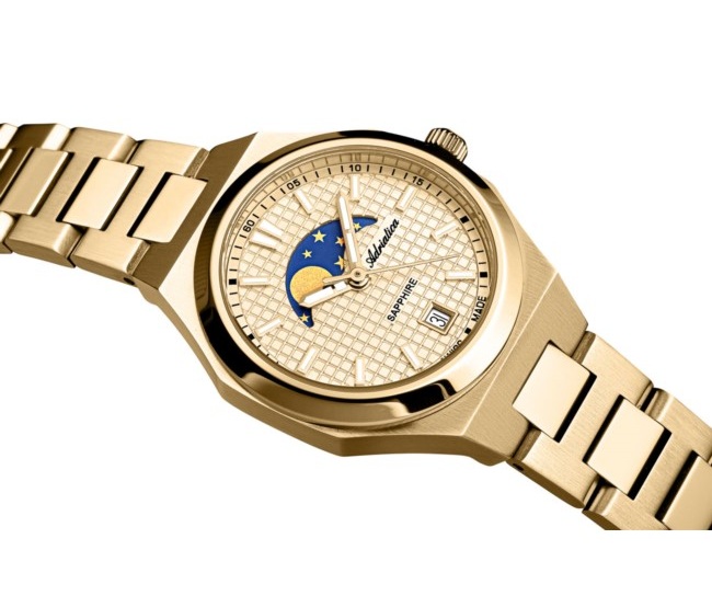 Zegarek Adriatica Moon Phase A3326.1111SQ (A33261111SQ)