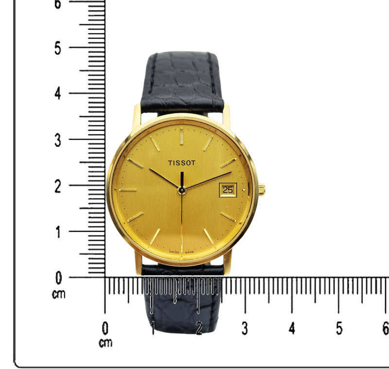 Piękny Tissot Goldrun 14K T71.2.411.21 - doskonały stan!