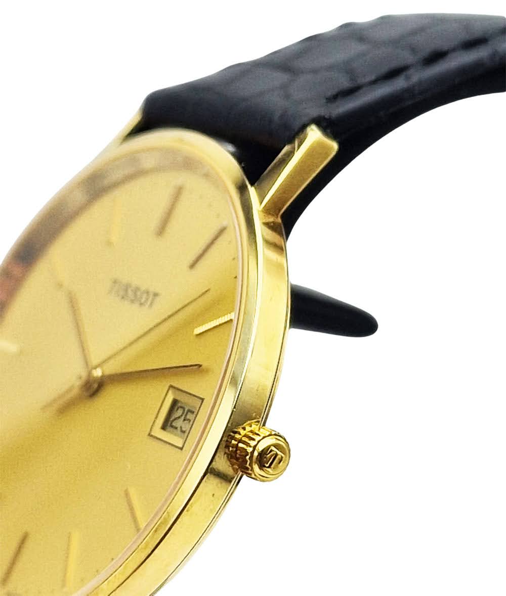 Piękny Tissot Goldrun 14K T71.2.411.21 - doskonały stan!
