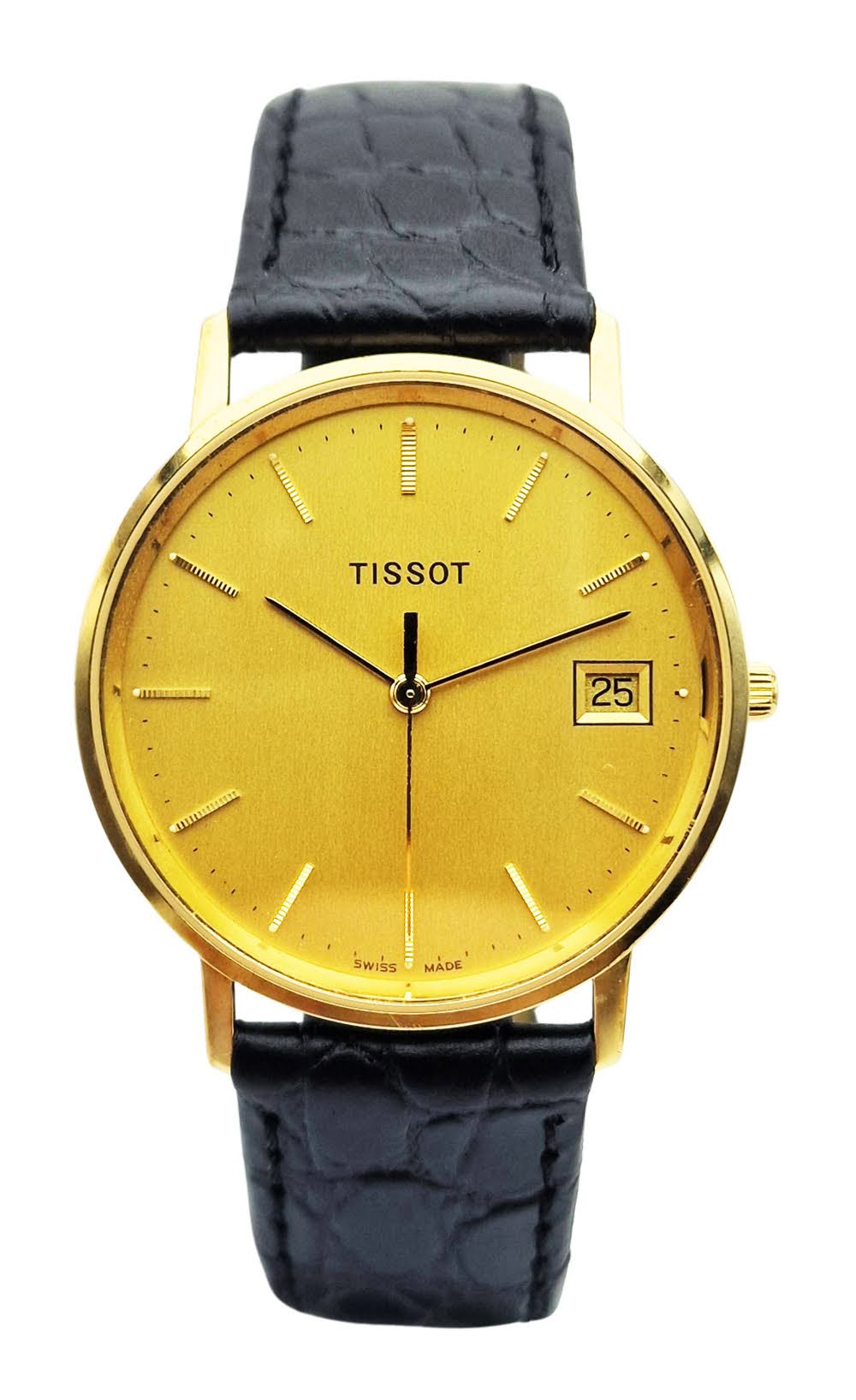 Piękny Tissot Goldrun 14K T71.2.411.21 - doskonały stan!