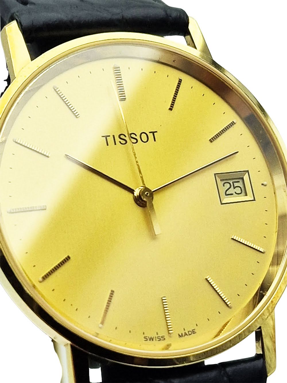 Piękny Tissot Goldrun 14K T71.2.411.21 - doskonały stan!