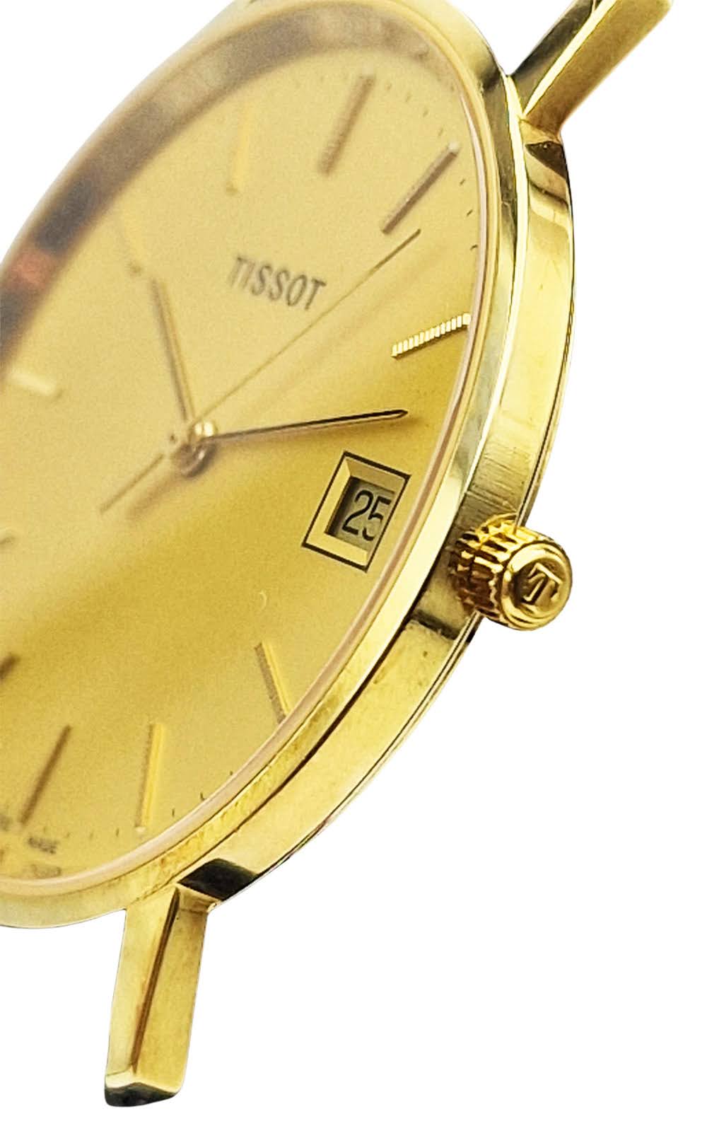 Piękny Tissot Goldrun 14K T71.2.411.21 - doskonały stan!