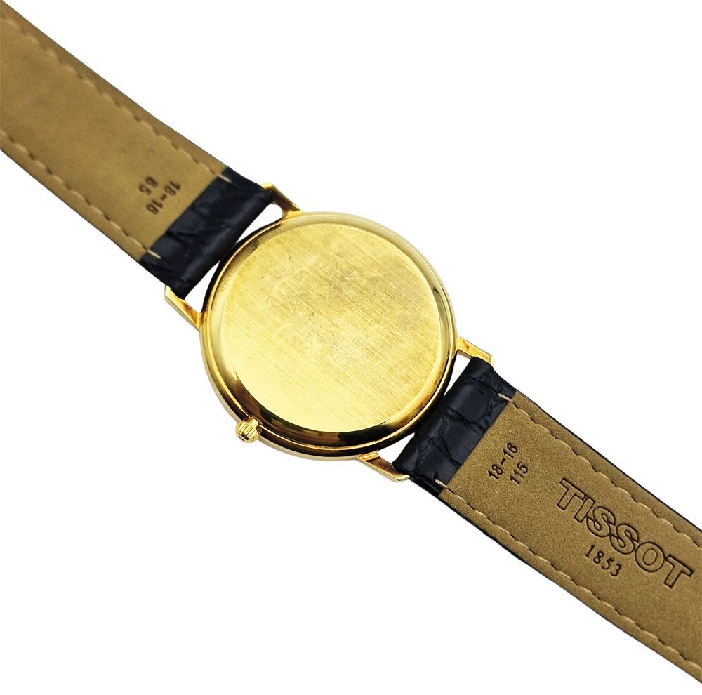 Piękny Tissot Goldrun 14K T71.2.411.21 - doskonały stan!
