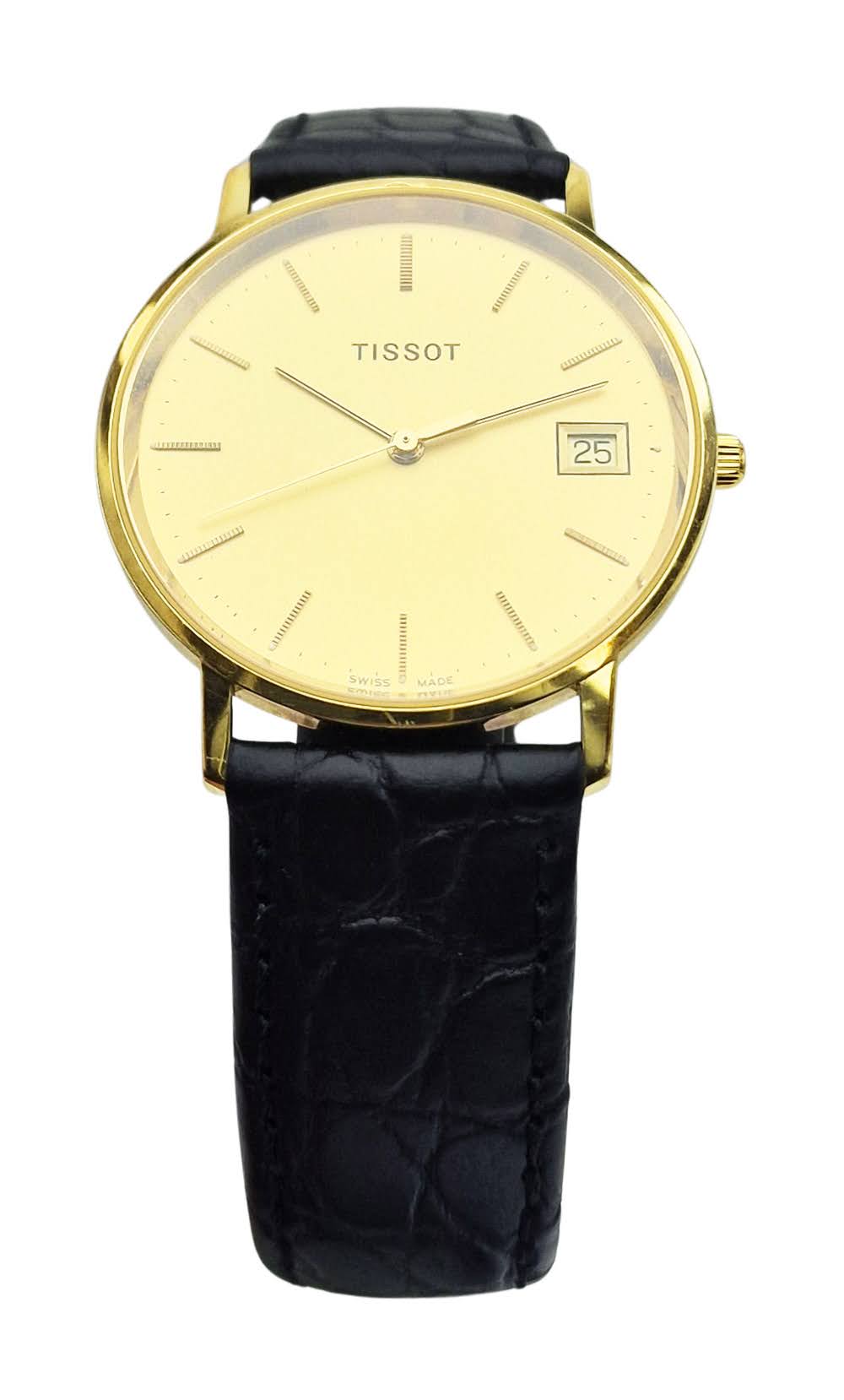 Piękny Tissot Goldrun 14K T71.2.411.21 - doskonały stan!