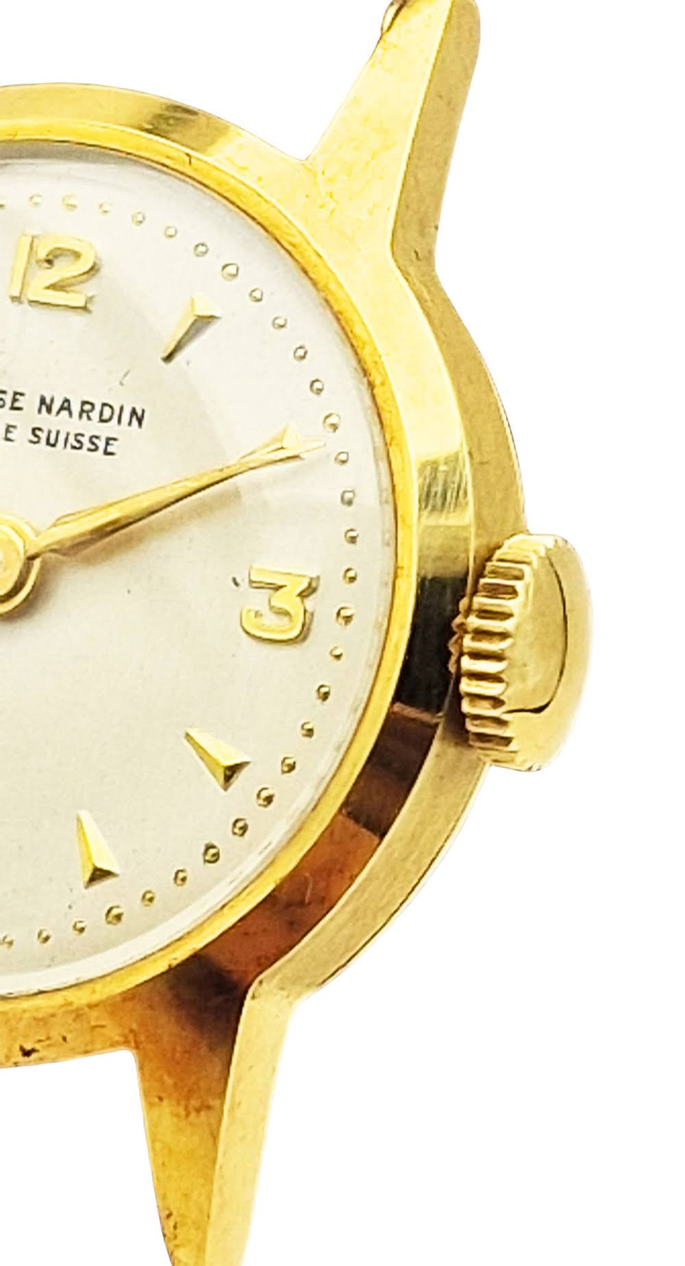 Złoty 18K Ulysse Nardin lata 50. - stan idealny!