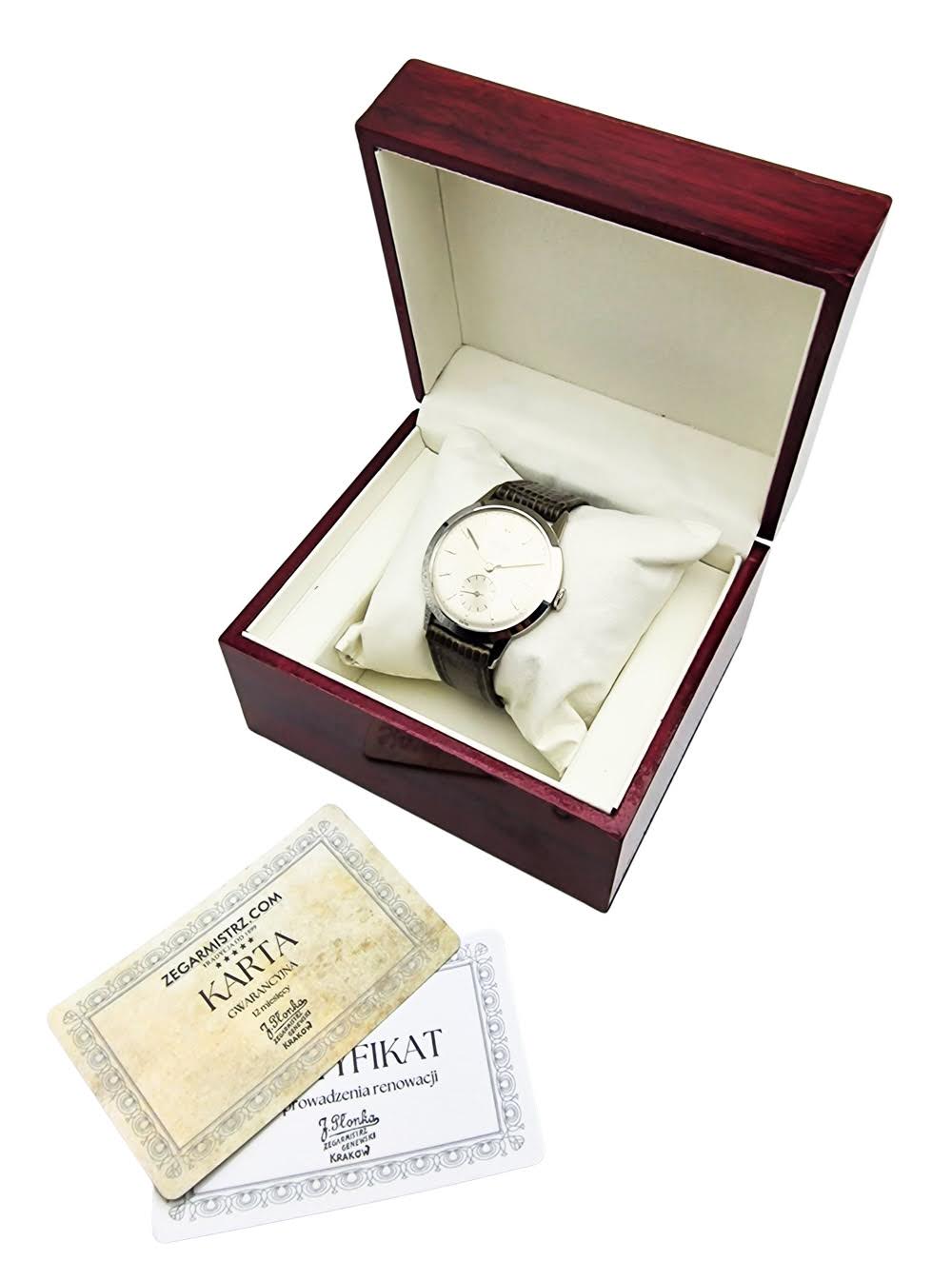 Unikatowy Ulysse Nardin Cal. 12''' 1950r. - 100% oryginał, nieużywany.