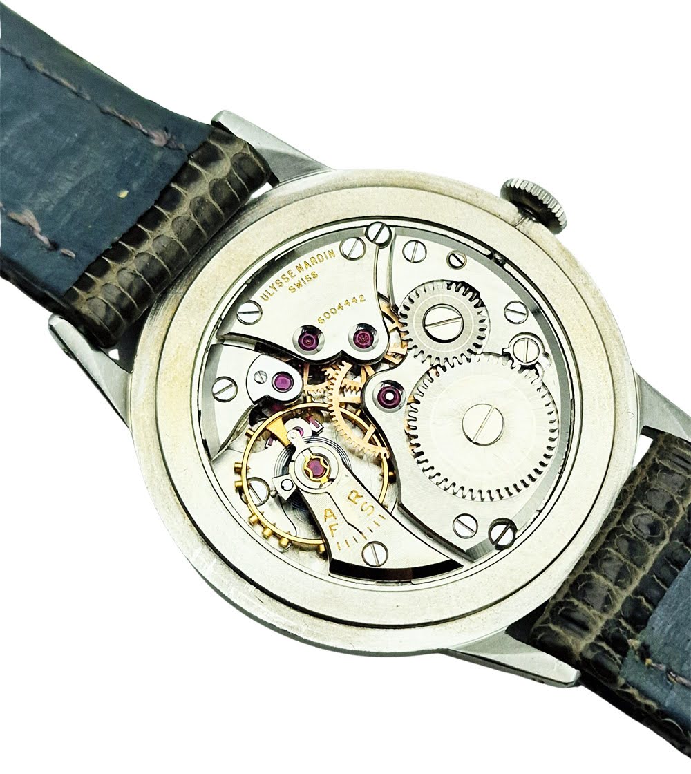 Unikatowy Ulysse Nardin Cal. 12''' 1950r. - 100% oryginał, nieużywany.