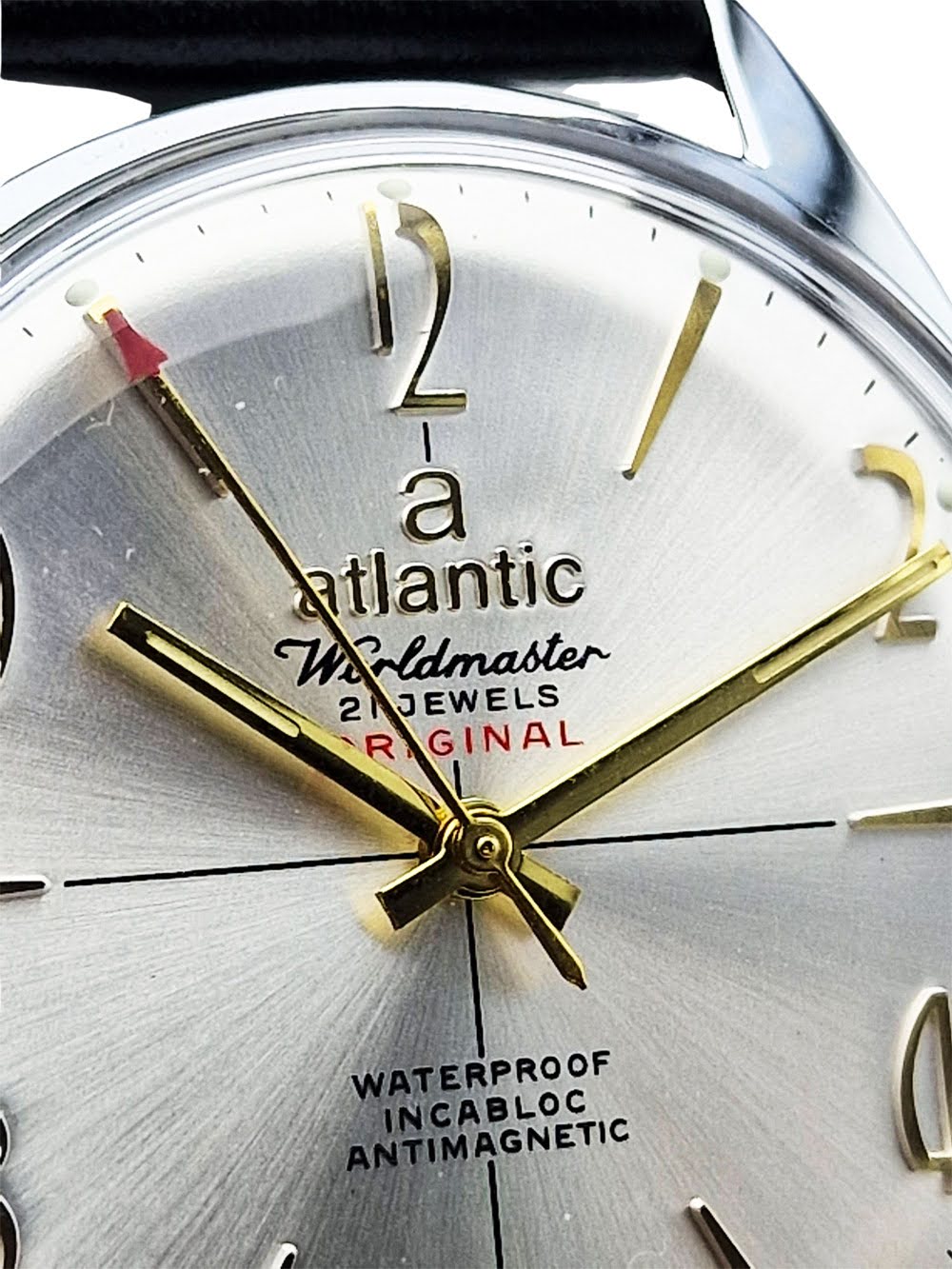 Atlantic Worldmaster Original 21 Jewels lata 60. - piękna renowacja!