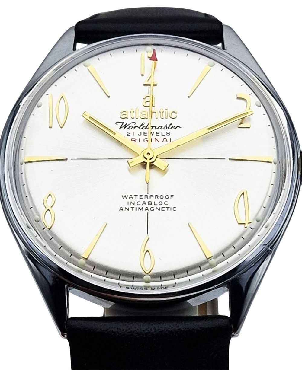 Atlantic Worldmaster Original 21 Jewels lata 60. - piękna renowacja!