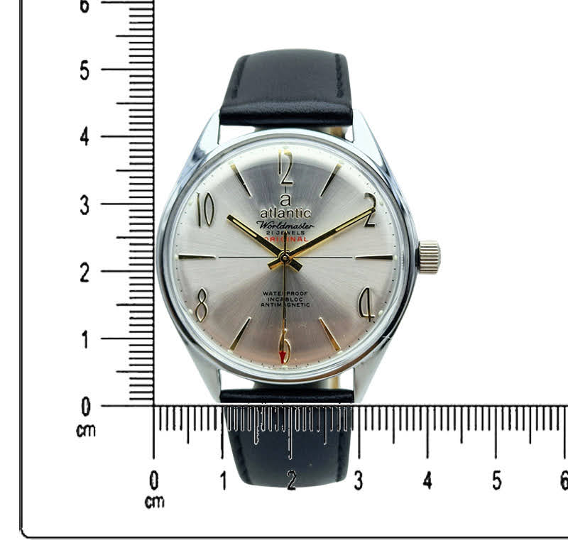 Atlantic Worldmaster Original 21 Jewels lata 60. - piękna renowacja!