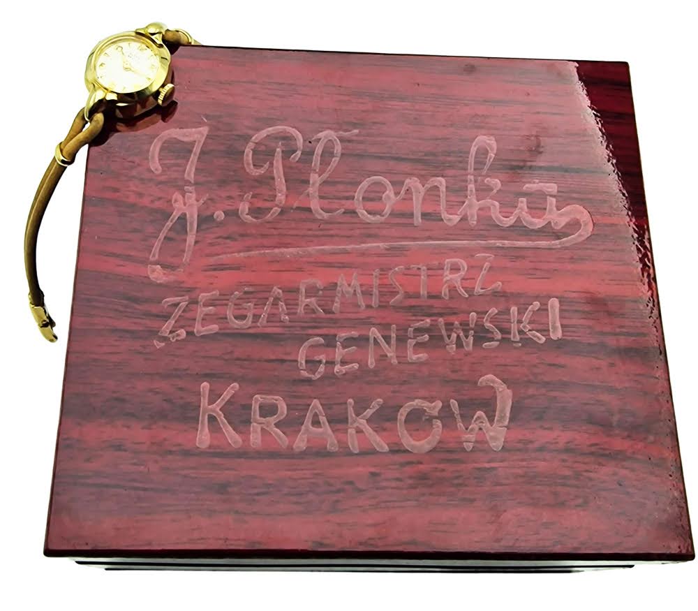 Złocony 90 mikronów Ulysse Nardin lata 50. - stan sklepowy!