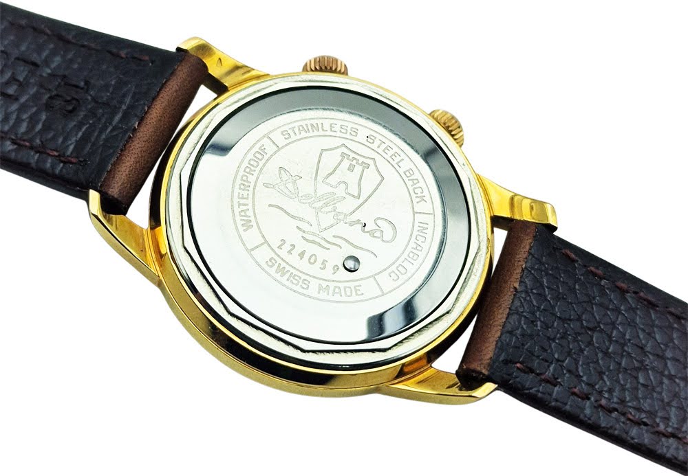 Unikatowa Delbana Alarm Clock AS 1475 lata 50. - 100%, stan sklepowy.