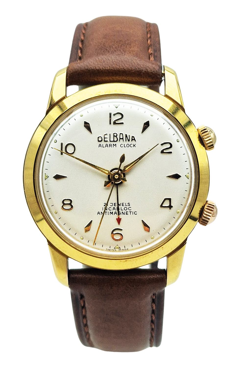 Unikatowa Delbana Alarm Clock AS 1475 lata 50. - 100%, stan sklepowy. Kraków
