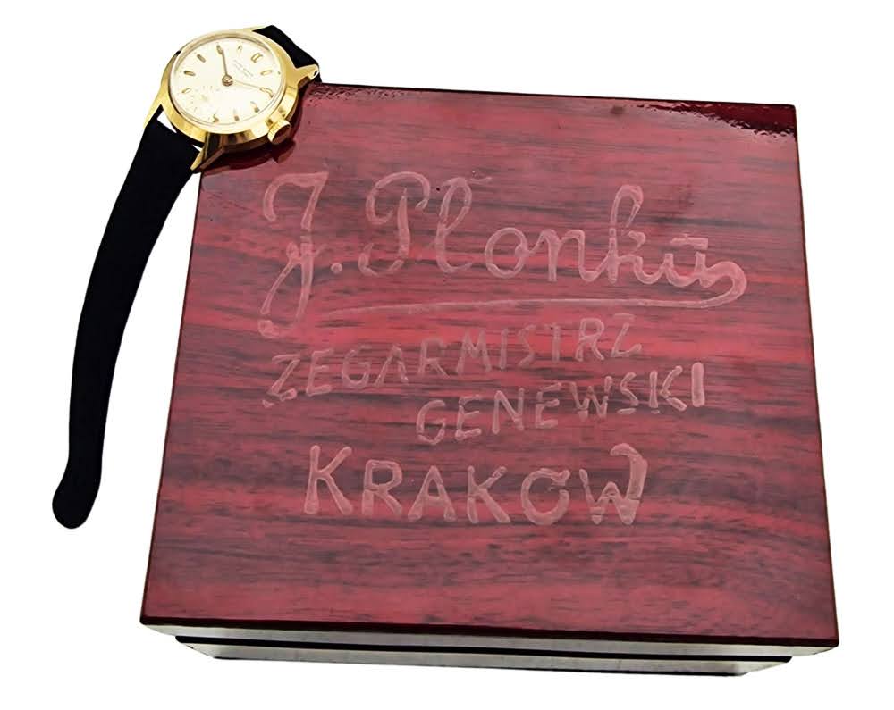 Złoty 18K Ulysse Nardin lata 50. - stan idealny!