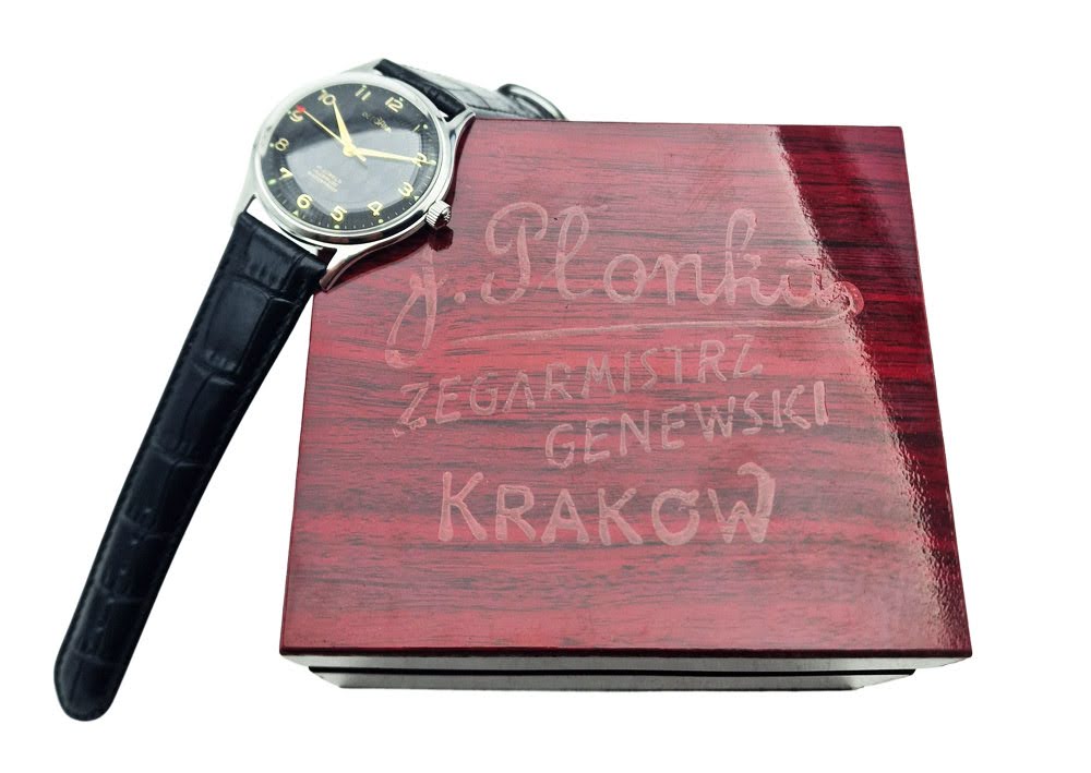 Piękna Delbana 17 Jewels Incabloc - piękna renowacja.