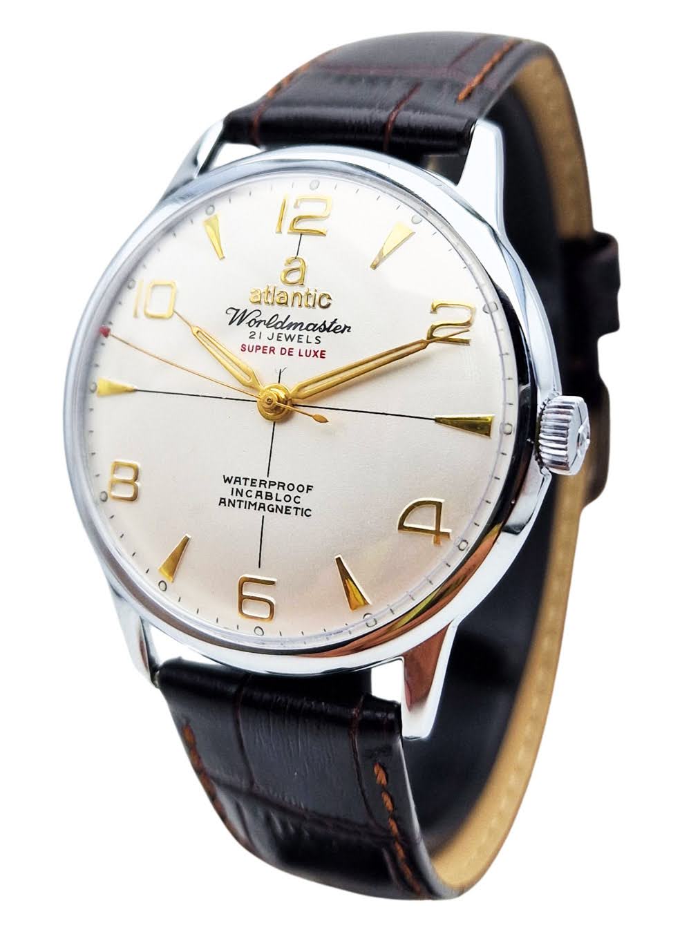 Atlantic Worldmaster 21 Jewels Super De Luxe - profesjonalna renowacja!