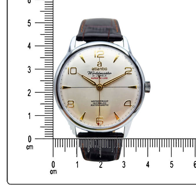 Atlantic Worldmaster 21 Jewels Super De Luxe - profesjonalna renowacja!