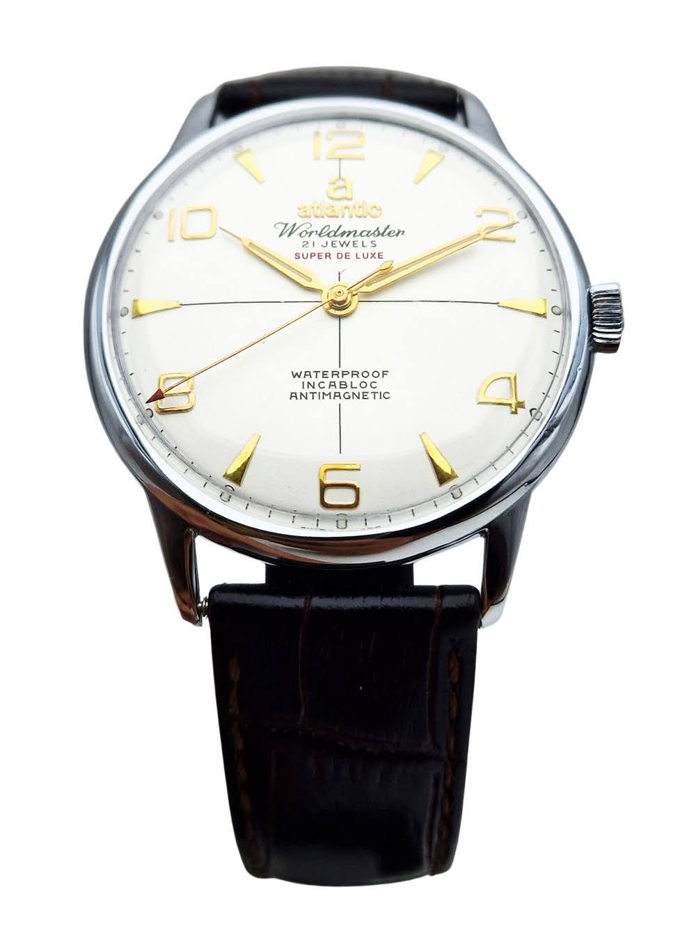 Atlantic Worldmaster 21 Jewels Super De Luxe - profesjonalna renowacja!