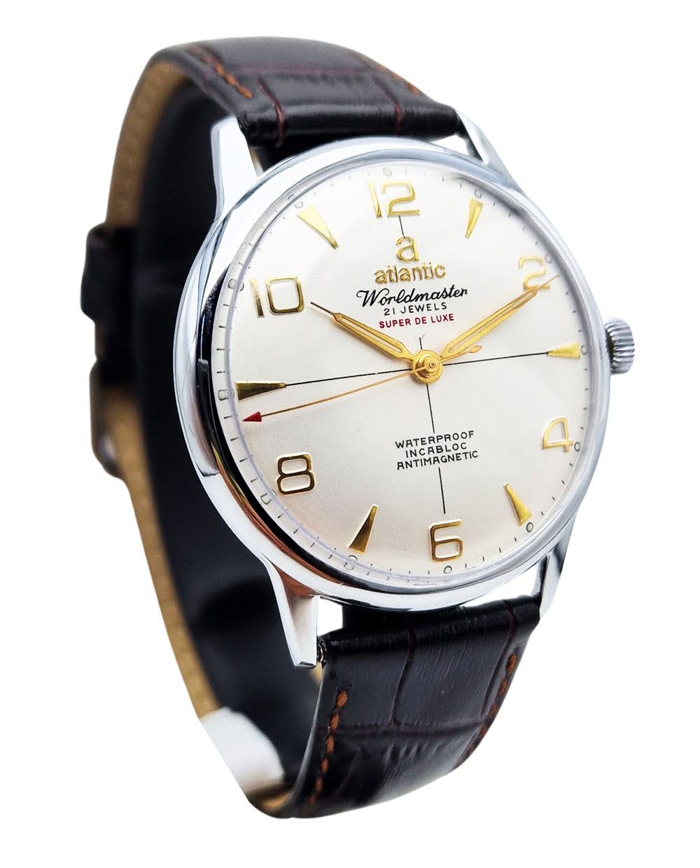 Atlantic Worldmaster 21 Jewels Super De Luxe - profesjonalna renowacja!