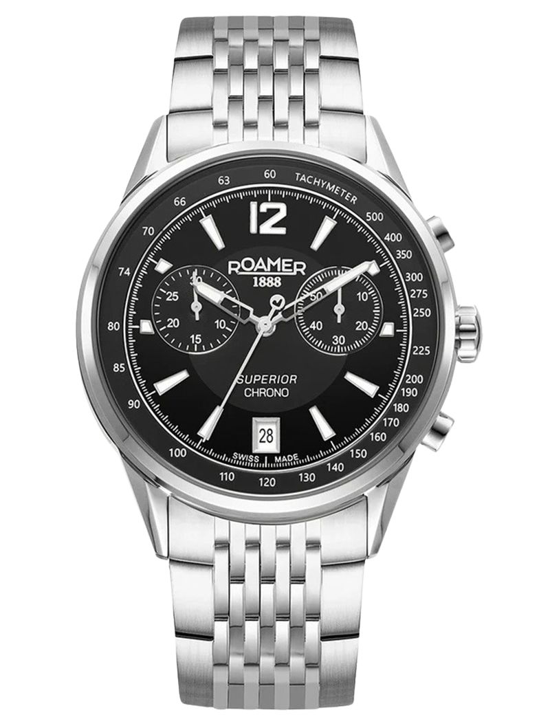 Zegarek Roamer Superior Chrono III 508818.41.55.50 (508818415550)