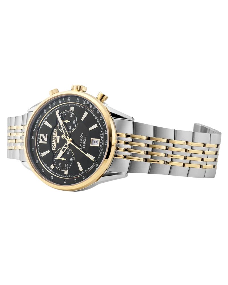Zegarek Roamer Superior Chrono III 508818.47.55.50 (508818475550)