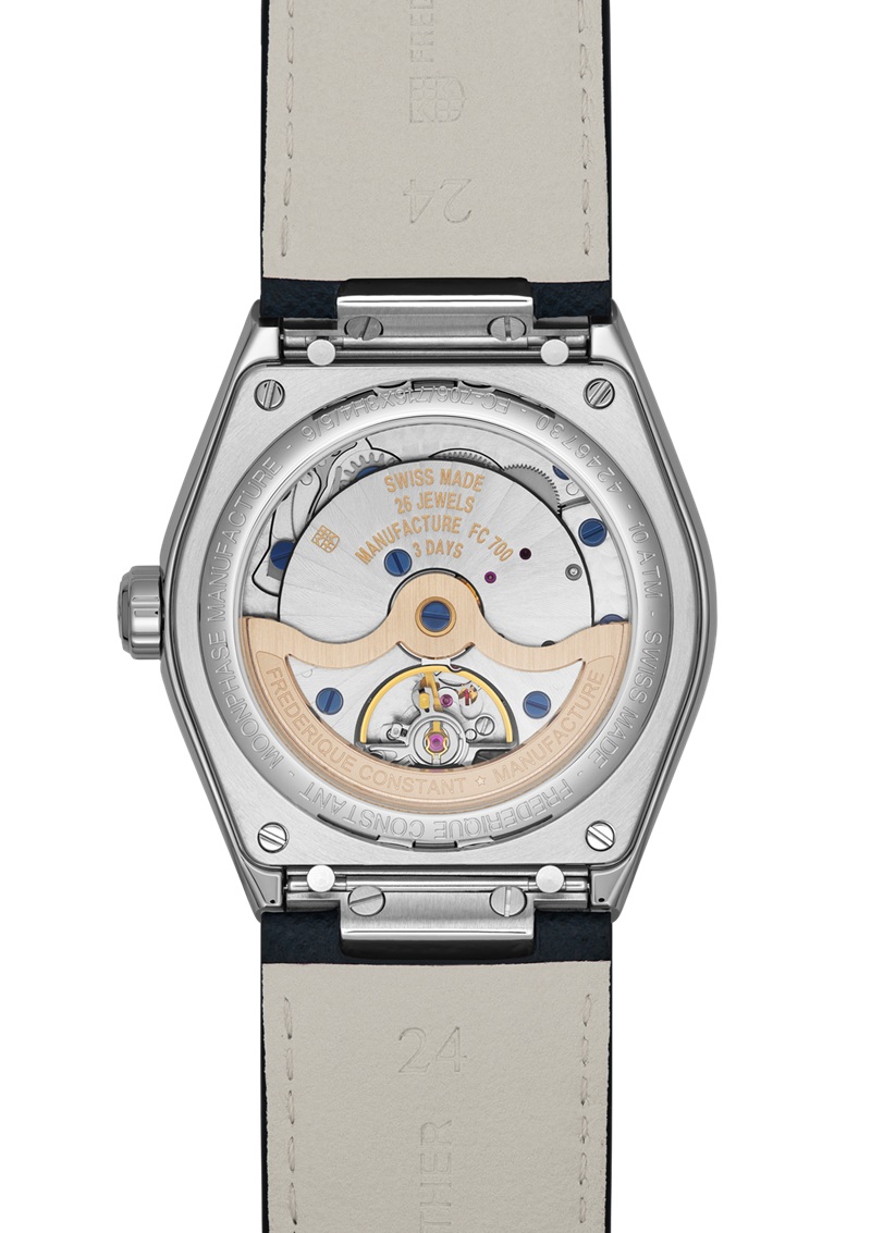 Zegarek Frederique Constant Highlife Moonphase Date Manufacture FC-716RG3NH6 (FC716RG3NH6)