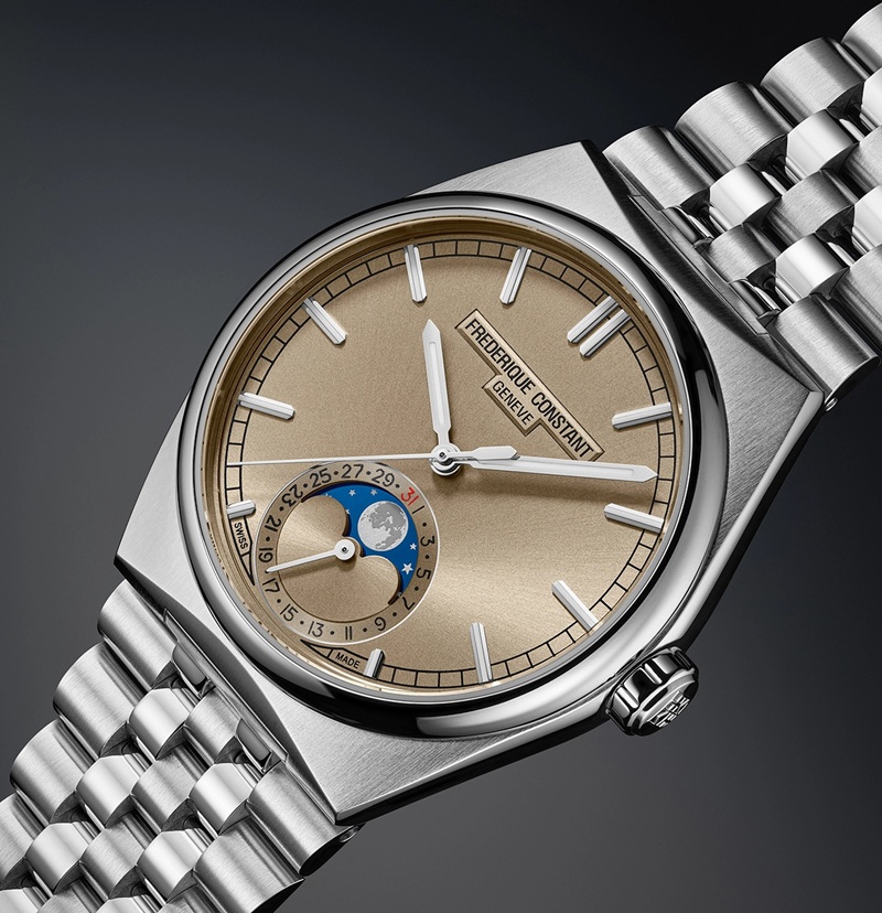 Zegarek Frederique Constant Highlife Moonphase Date Manufacture FC-716RG3NH6 (FC716RG3NH6)