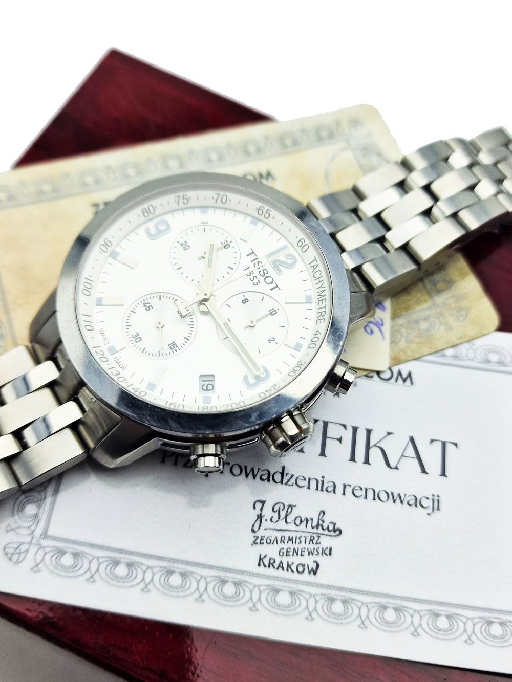 Tissot Couturier Chronograph T035.617.A - Doskonały stan!
