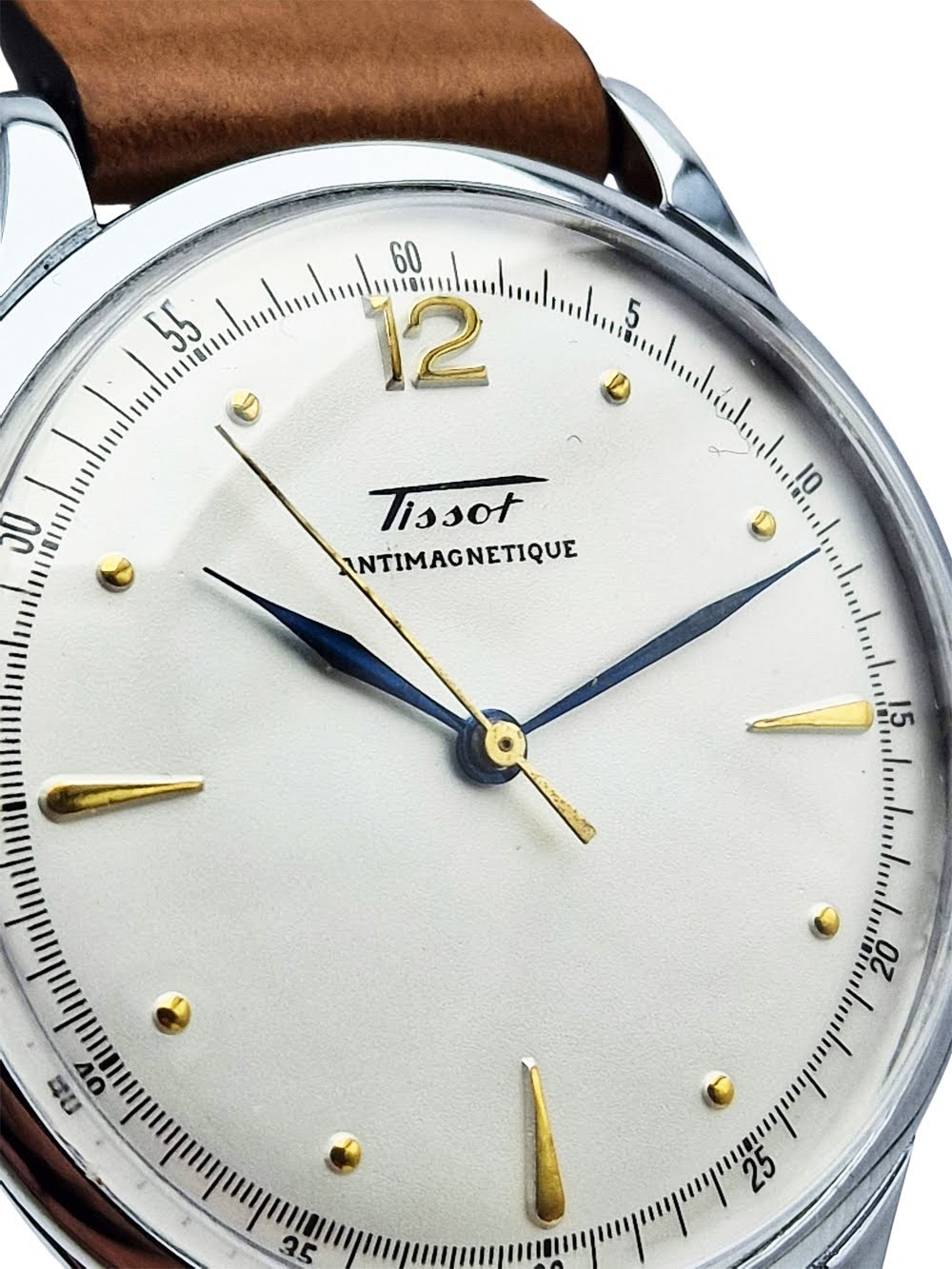Tissot Antimaqnetique 17 Jewels lata 50. - Unikatowy egzemplarz kolekcjonerski!