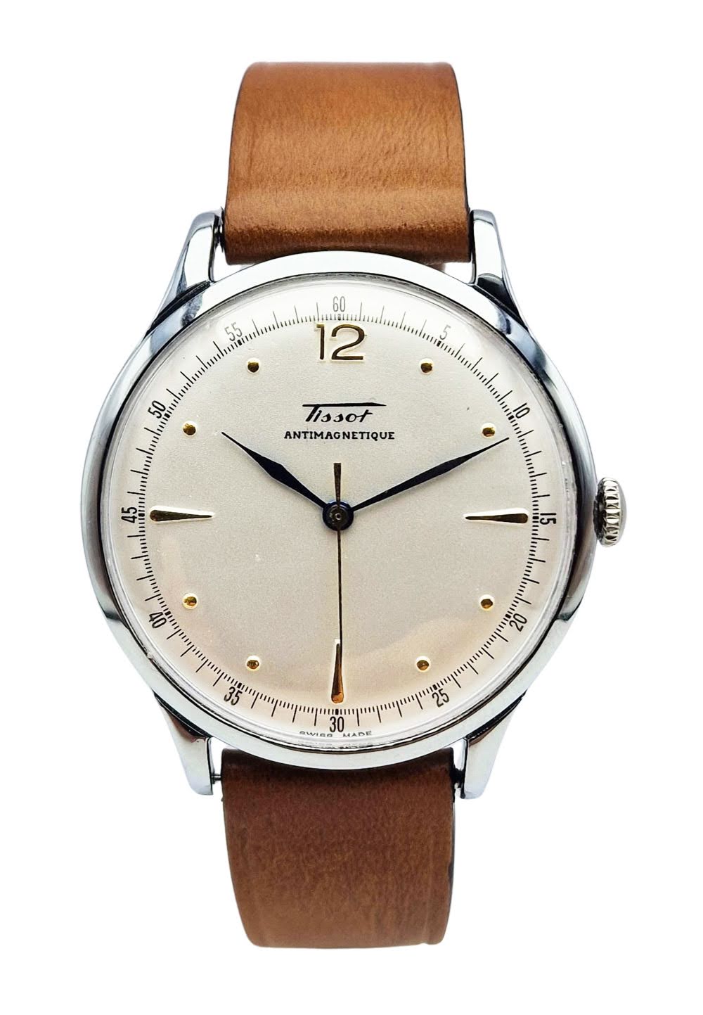 Tissot Antimagnetique 16 Jewels lata 50. - Unikatowy egzemplarz kolekcjonerski!