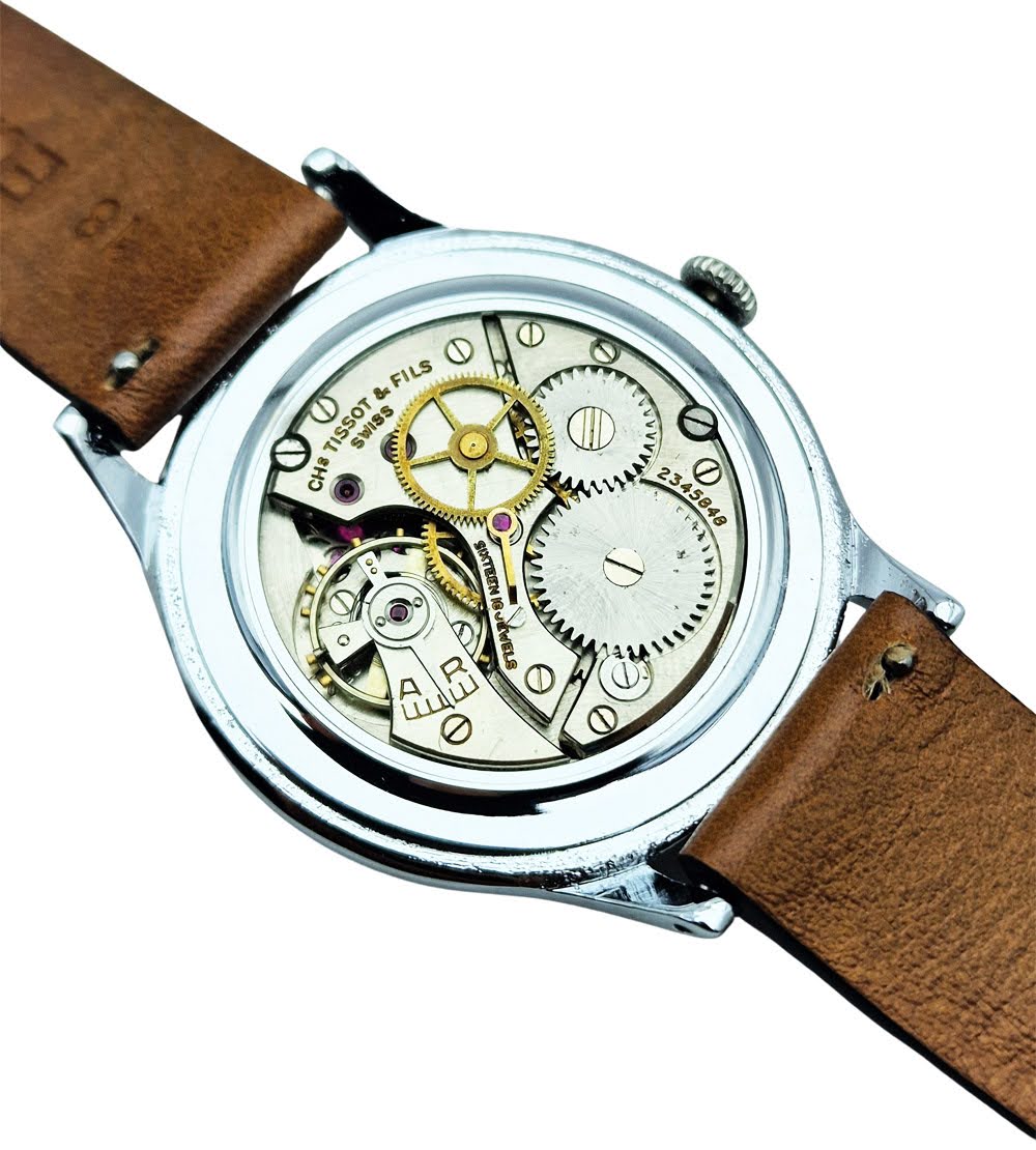 Tissot Antimaqnetique 17 Jewels lata 50. - Unikatowy egzemplarz kolekcjonerski!