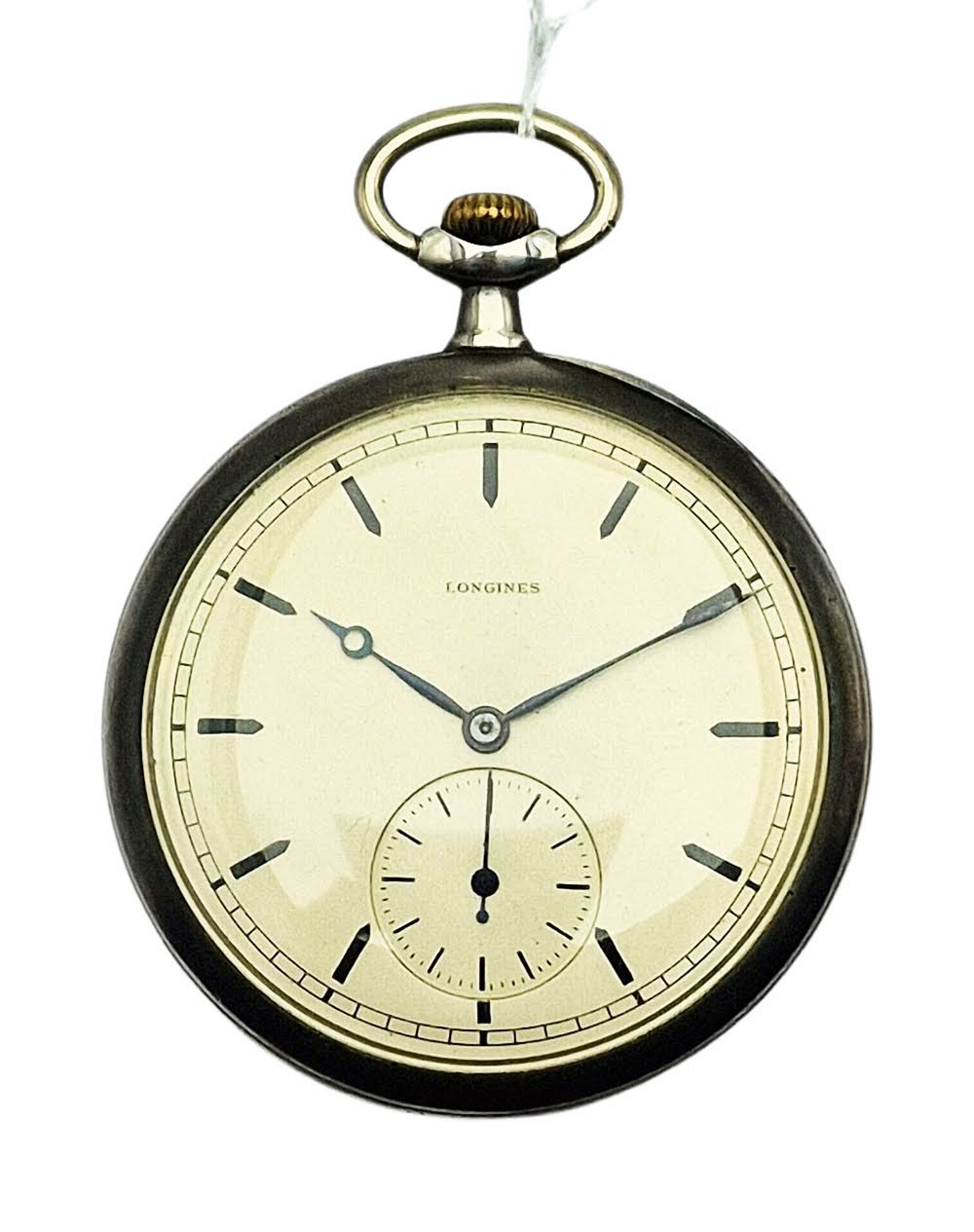 Srebrny 0.900 Longines Cal. 18.89M z 1914r. - doskonały stan!