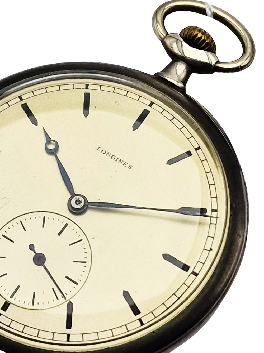 Srebrny 0.900 Longines Cal. 18.89M z 1914r. - doskonały stan!