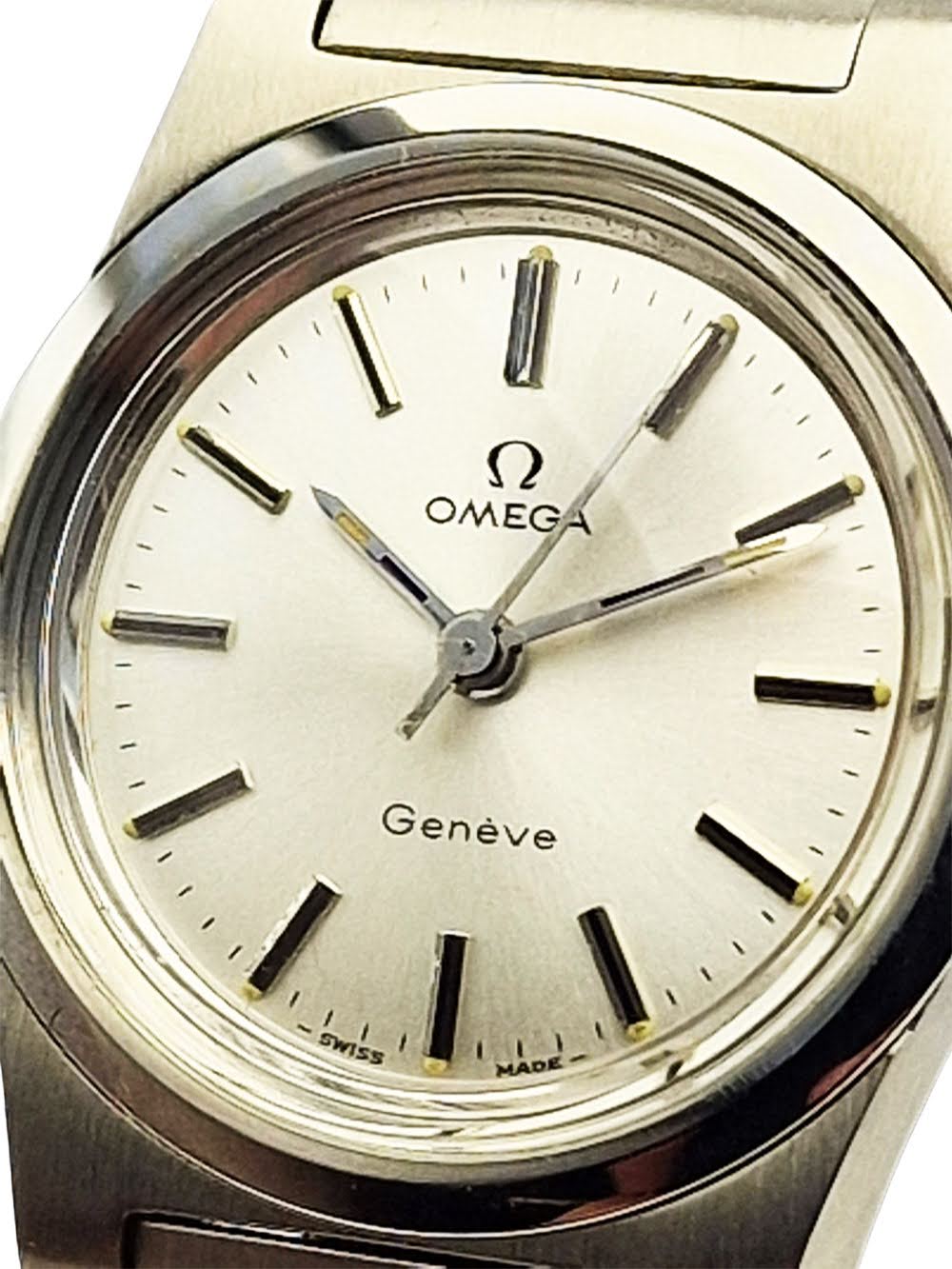 Piękna Omega Genève Ref. 535.0031 z 1974r. - 100% oryginał.