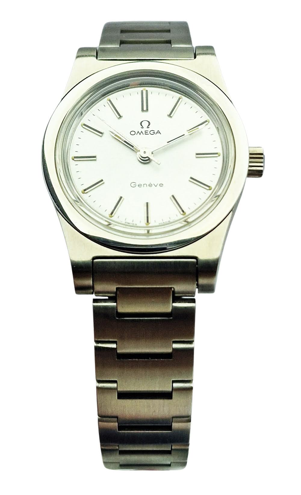 Piękna Omega Genève Ref. 535.0031 z 1974r. - 100% oryginał.