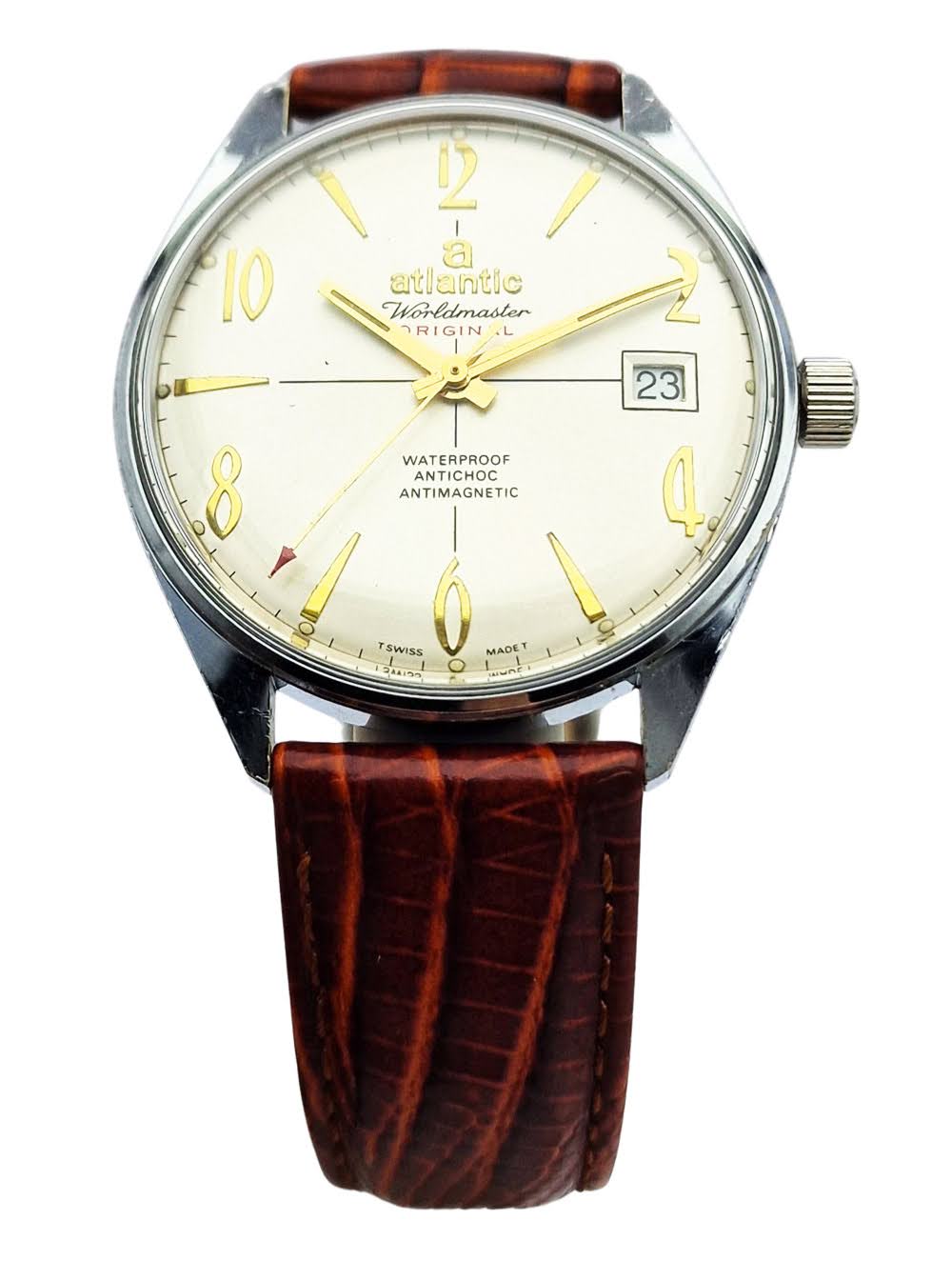 Piękny Atlantic Worldmaster 17 Jewels - Doskonały stan!