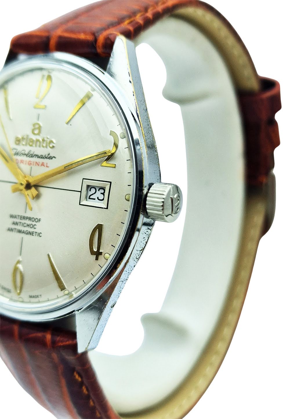 Piękny Atlantic Worldmaster 17 Jewels - Doskonały stan!