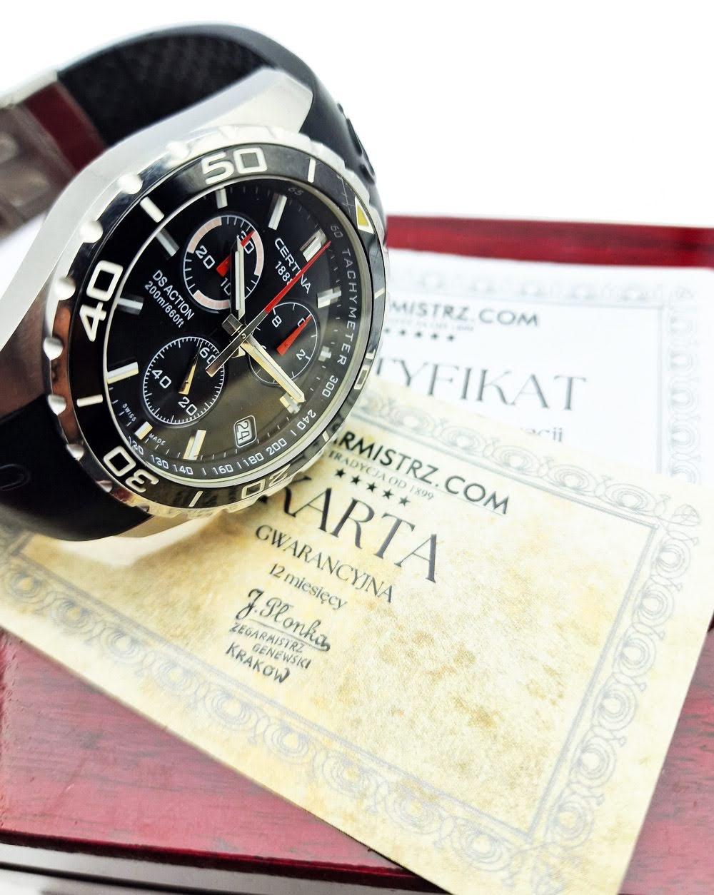Certina DS Action Chronograph 536.7186.42.51 - Doskonały stan!