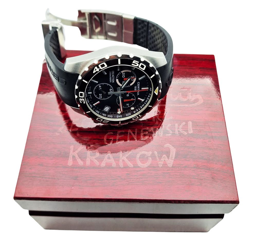 Certina DS Action Chronograph 536.7186.42.51 - Doskonały stan!