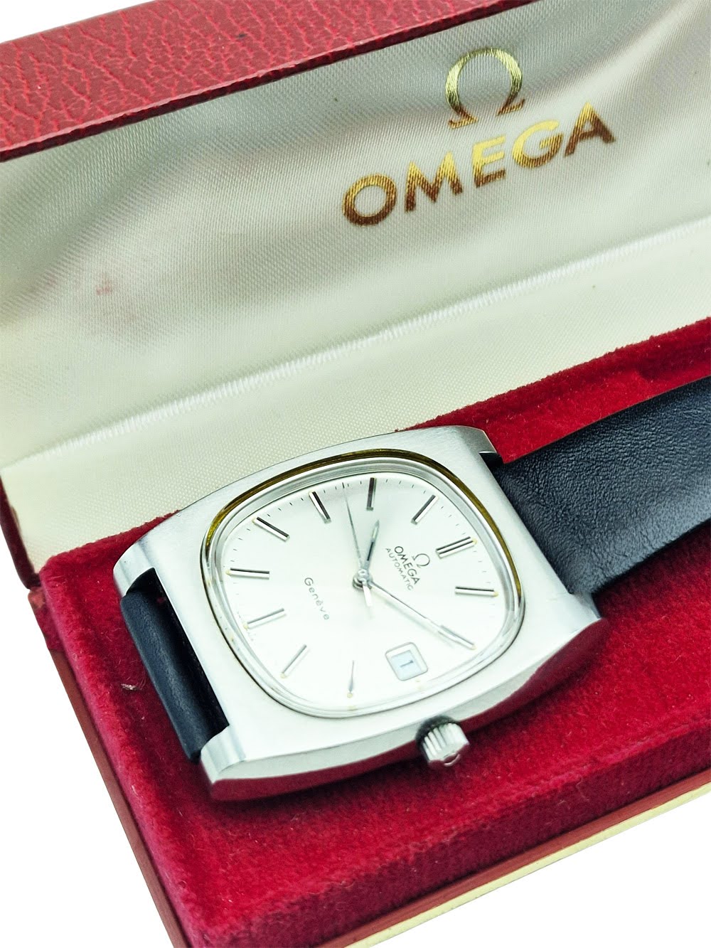 Omega Genève Automatic Ref. 166.0190 z 1974r. - 100% oryginał.