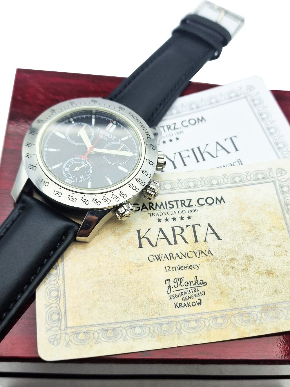 Tissot V8 Chronograph S752/852 - Idealny stan!