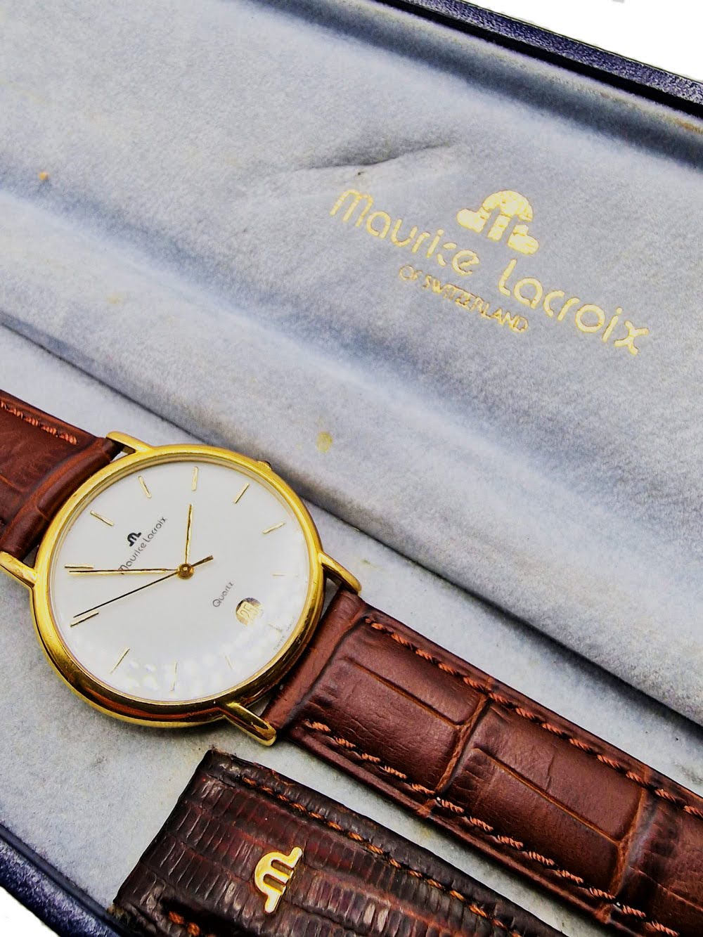 Piękny Maurice Lacroix Quartz lata 90. - 100% oryginalny!