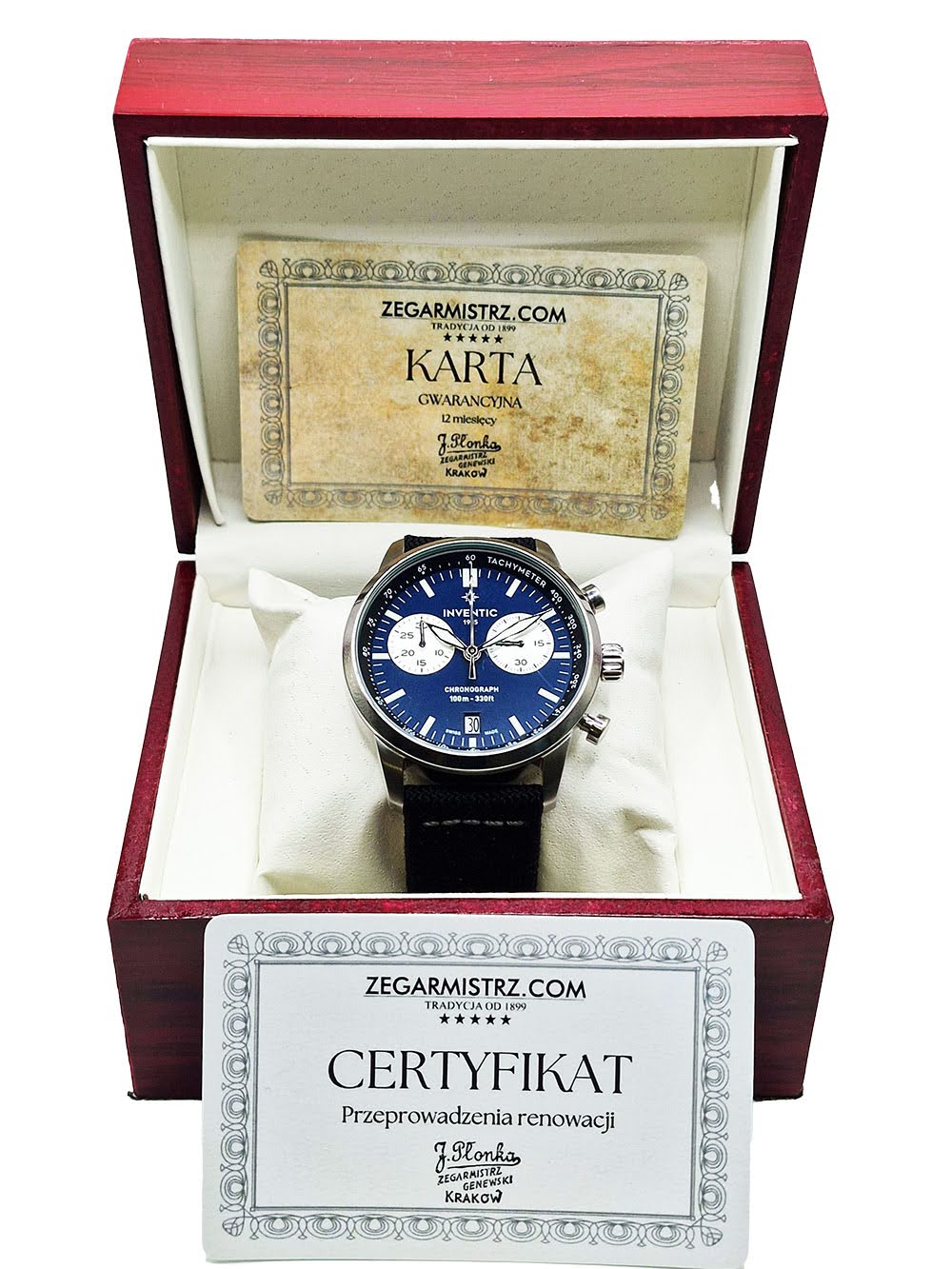 Inventic Active Chrono Aero C50430 - Bardzo dobry stan!